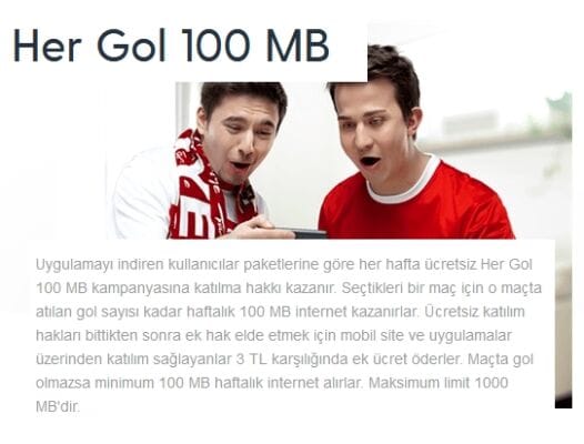 goller cepte 100 mb