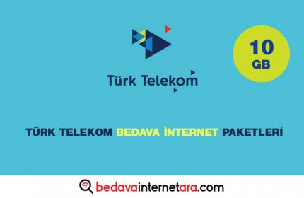 Türk Telekom Bedava internet Paketleri