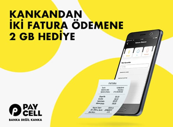 Turkcell Paycell 2 GB Bedava İnternet Paketi