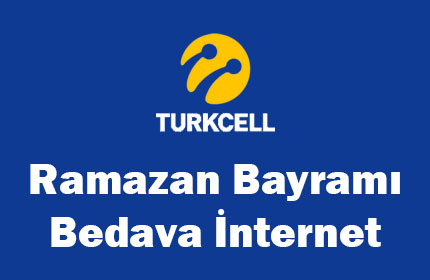 Turkcell Ramazan Bayramı 10 GB Hediye İnternet