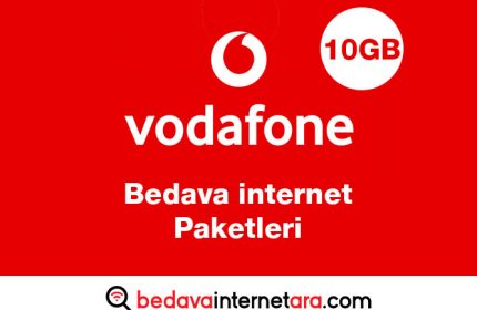 Vodafone Bedava internet Paketleri